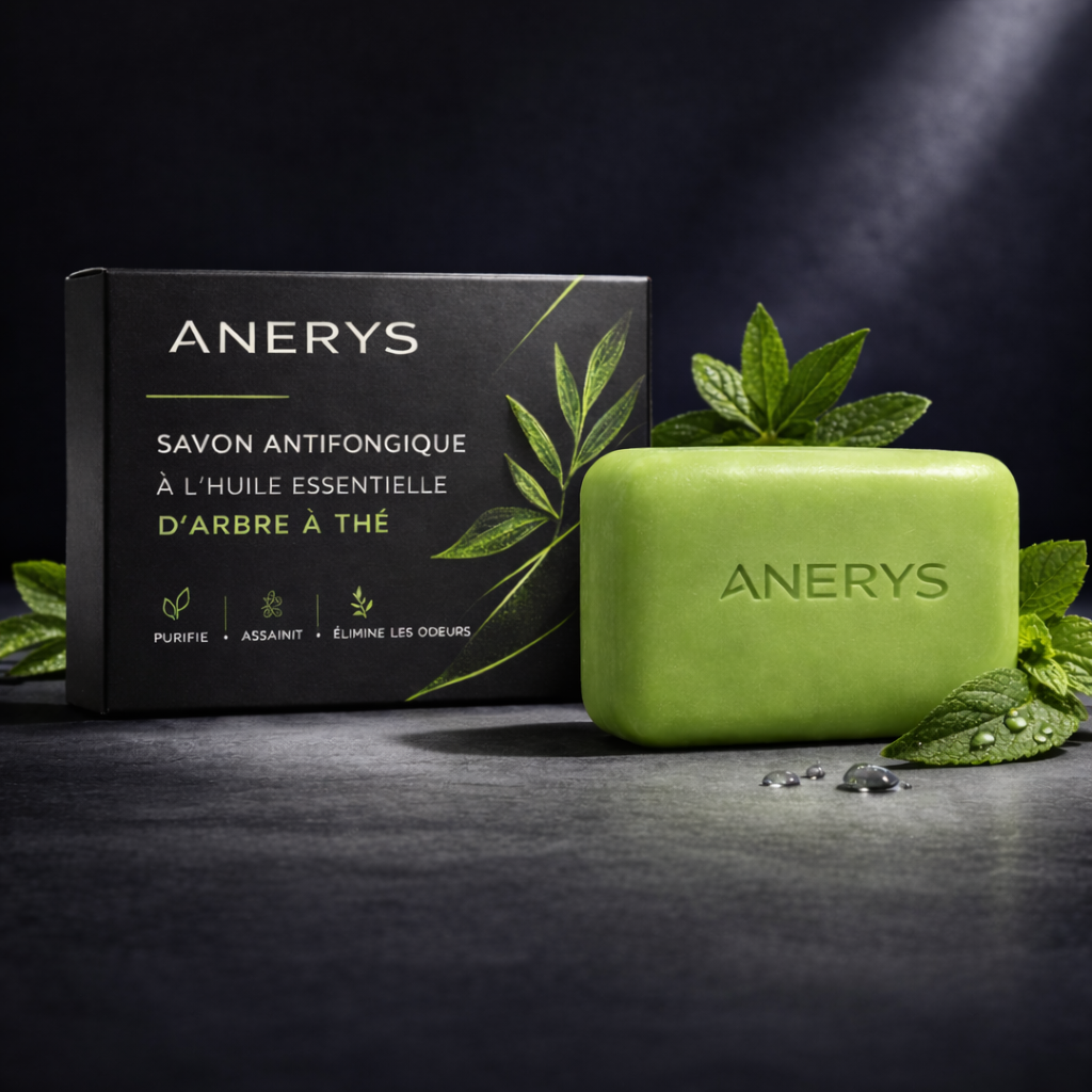 Anerys - Savon antifongique contre le pied d'athlète