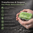 Anerys - Savon antifongique contre le pied d'athlète